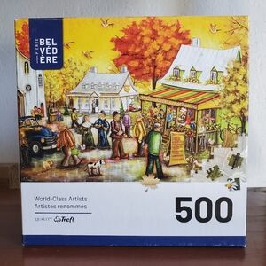 Pierre Belvedere Trefl 500-piece Jigsaw Puzzle | Christine Genest - Cafe Bistro